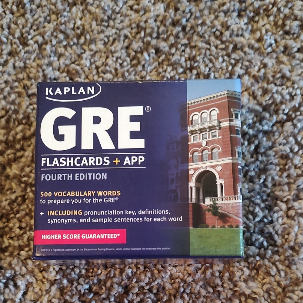 GRE Flashcards Kaplan
